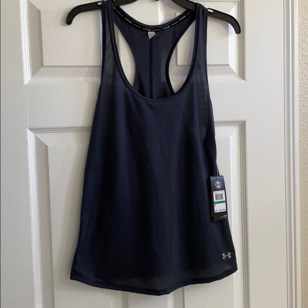 Under Armour fitted run tank